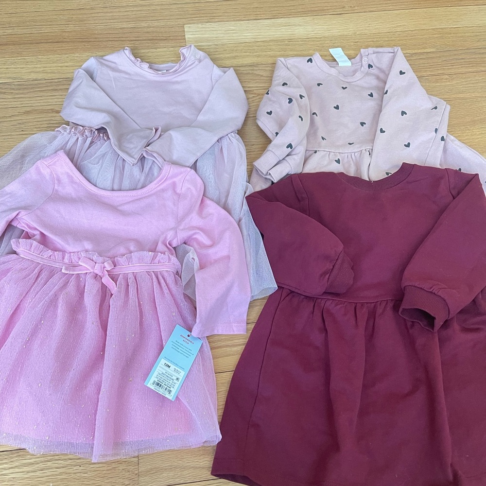 Baby girls dresses bundle
